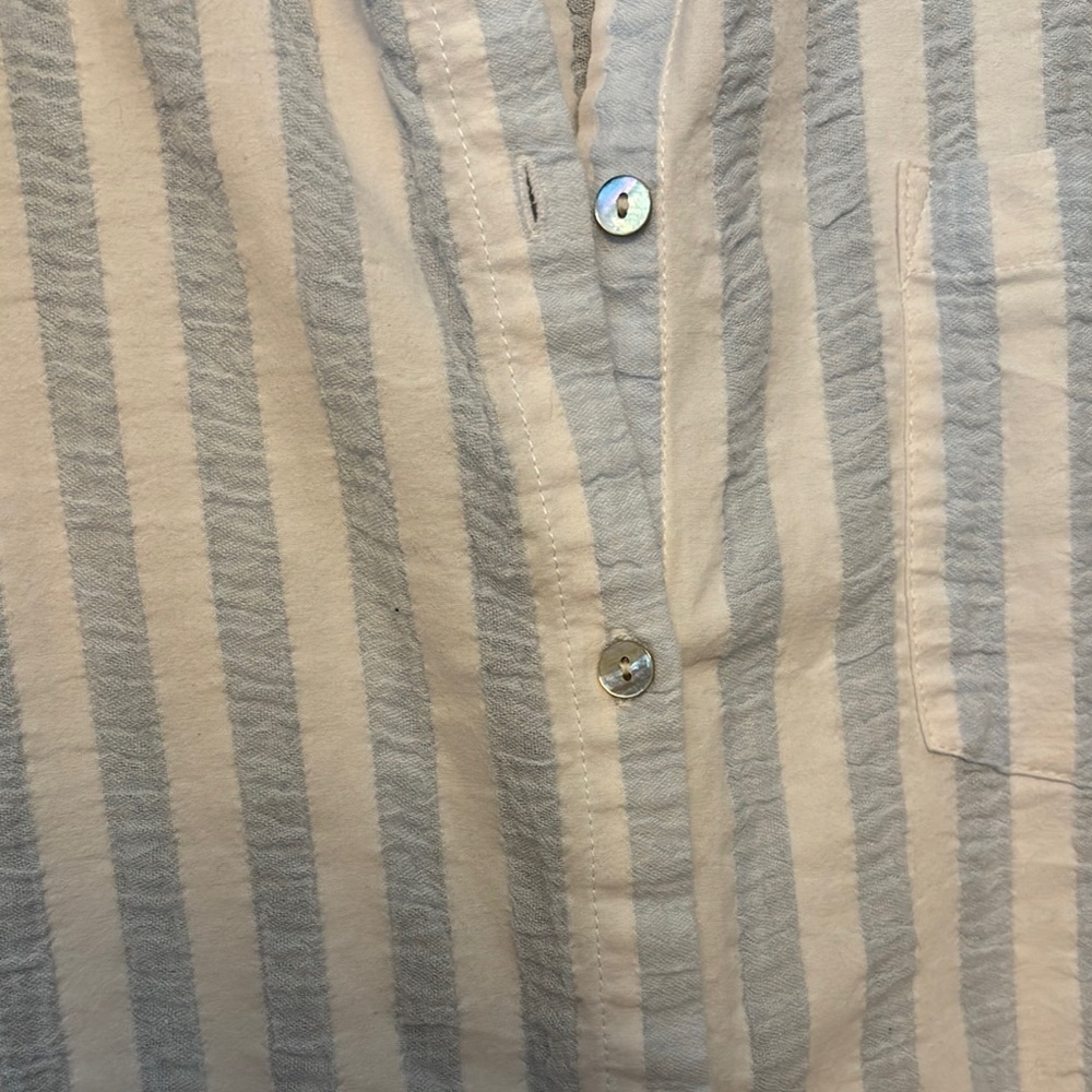Jane and Delancey Shirt Women’s Nautical Cotton Coastal - Picture 9 of 9